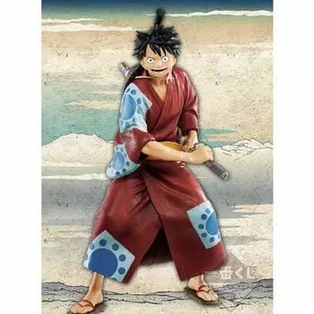 Ichiban Kuji One Piece - Extreme Swordsmen - Last One Prize Фигурка Луффи Таро Last One Ver. Отдельный предмет