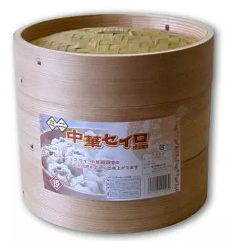 Ichihara Woodworking Steamer Пароварка Мини Китайская Пароварка 2 Яруса Диаметр 21 см Пароварка CS21-2S