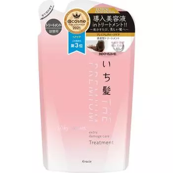 Ichikami ThePremium Ichikami The Premium Extra Damage Care Treatment Шелковисто-гладкий сменный блок 340 г