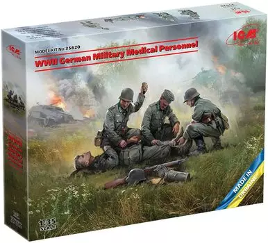 ICM ICM Второй немецкий медик Пластиковая модель 35620 1/35