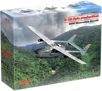 ICM US Air Force observation aircraft late model plastic model 48292 1/48 O-2A