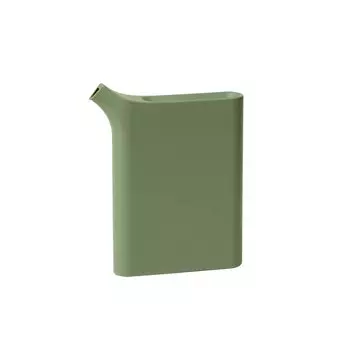 ideaco Slim Water Strainer, Jouro 3.8 fl oz (1 L), Mizusashi Moss Green, Width 7.9 inches (20 cm), Depth 1.6 inches (4 cm), Height 9.8 inches (25 cm)