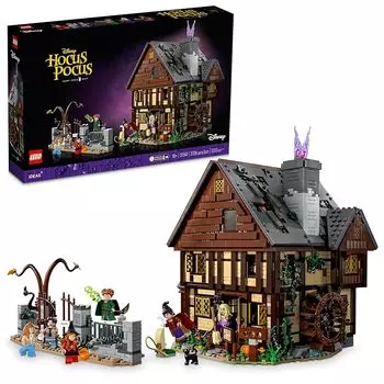 Идея Lego Дисней Фокус Покус: Дом сестер Сандерсон 21341 игрушки блок настоящее фэнтези принцесса принцесса мальчик девочка взрослый