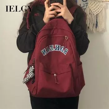 IELGY Корейский рюкзак в стиле ретро в Гонконге, японский Harajuku ulzzang, простой и универсальный школьный рюкзак для студентов, женский рюкзак