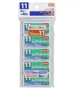 Игла для степлера MAX MAX для Vimo 11 11 5 штук Нет. №11-1М