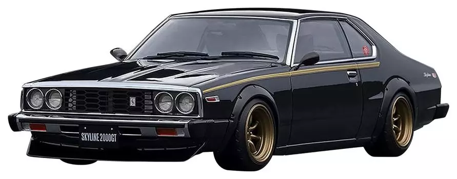 ignition model Nissan Skyline 2000 Black finished product 1/18 GT-ES (C210)