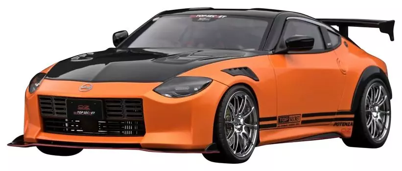 ignition model TOP SECRET Fairlady Z Orange Metallic Finished product 1/18 (RZ34)