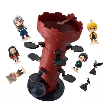 Игра Epoch Demon Kimetsu no Yaiba Tower Game Сертифицированная игрушка ST Mark для детей от 4 лет и старше Количество от 2 до 4 человек EPOCH Co., Ltd. (ЭПОХА) убийца: Буккакэ!