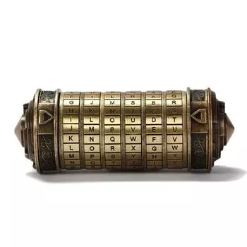 Игра-головоломка IQ Романтичный и интересный подарок Ретро-игрушка Кодовый замок Black