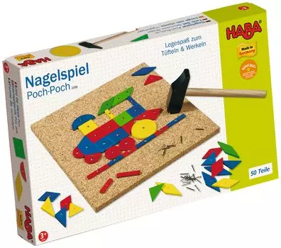 Игра HABA с деревянными гвоздями