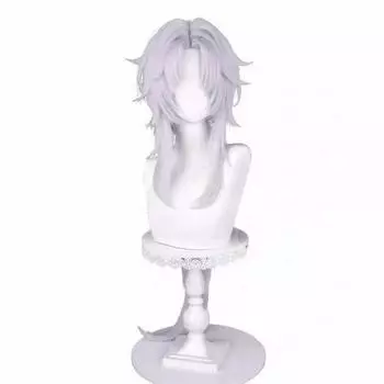 Игра Honkai Star Rail YingXing, парик для косплея, новый клинок, серебристо-белый длинный хвост, термостойкие парики из синтетических волос