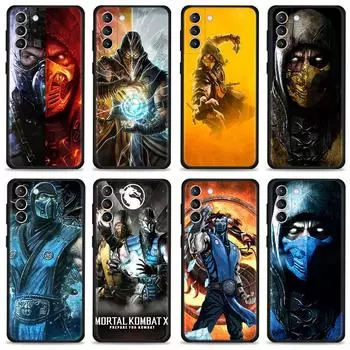 Игра Mortal Kombat для Samsung Galaxy S21 Plus S22 Ultra 5g S10 Lite Note 20 10 S8 S20 Fe S9 S10e S7, сумка-чехол для телефона Samsung Note 10 Plus
