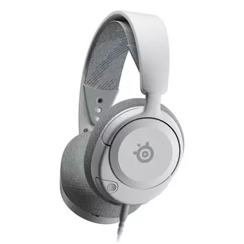 Игровая гарнитура SteelSeries Arctis Nova 1 Драйвер Пространственный звук Удобный дизайн Прочная Ультралегкая Микрофон с шумоподавлением ПК Switch Xbox Белая белый