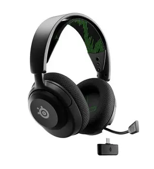 Игровая гарнитура SteelSeries Наушники Arctis Nova 4X Легкие беспроводные Совместимость с Xbox Switch ПК PS5 PS4 Шумоподавление AI Быстрая зарядка 36