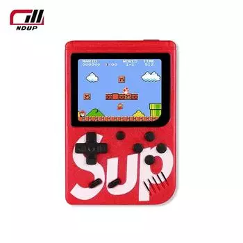 Игровая консоль NDUP Retro Mini Gameboy — оригинальный дизайн с 400 встроенными классическими играми INI для бесконечного веселья жёлтый
