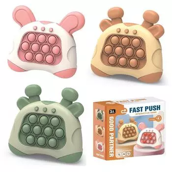 Игровой автомат Pop Quick Push, детская развивающая забавная декомпрессионная игрушка-гофер, суслик, снятие стресса, детский рождественский подарок