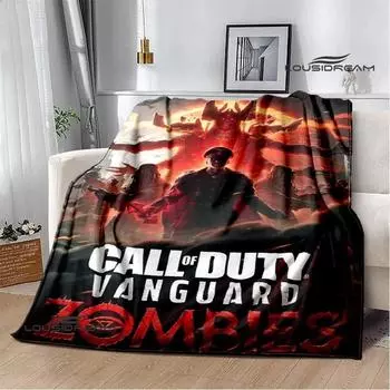 Игровой код, одеяло Call of Duty, теплое одеяло с фланцем, мягкое и удобное одеяло, одеяло для домашнего путешествия, подкладка для кровати, подарок на день рождения 30x40in