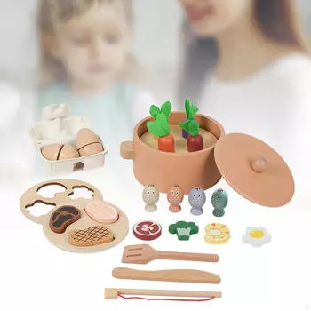 Игровой набор для кухни для малышей Еда Аксессуары Игрушки для детей Подарок на вечеринку