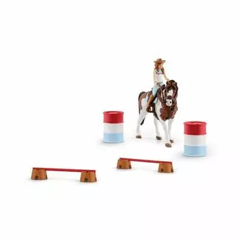 Игровой набор Schleich Hannah s Western, набор для верховой езды Plastic Horse