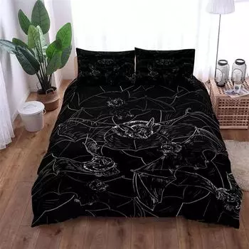 Игровой пододеяльник King Red Honeycomb Printed Комплект постельного белья из полиэстера Игровой красный и черный Новинка Геймпад Джойстики Пододеяльник 135x200cm 2pcs