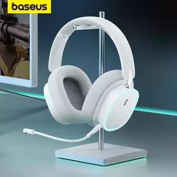 Игровые беспроводные наушники Baseus GH02 белый