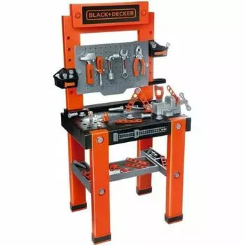 Игровые инструменты Smoby Black & Decker Bricolo One + верстак