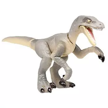 Игрушечные фигурки существ серии Gacha Action THE Dinosaur Claw Hunter Velociraptor Gacha Gacha Capsule Toy Attack! [2. Б] (один предмет)