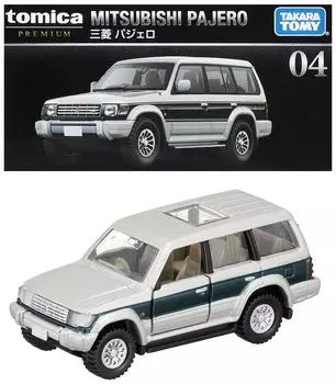 Игрушечный мини-автомобиль Takara Tomy Tomica Premium 04 Mitsubishi Pajero для детей 6+