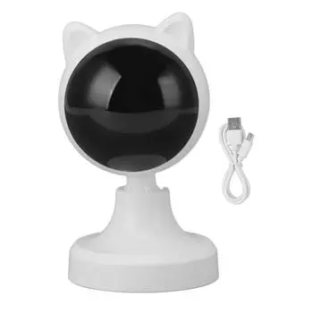 Игрушка для кошек с активацией по USB-движению, автоматические интерактивные игрушки для кошек и собак, живущих в помещении, быстрый и медленный режим