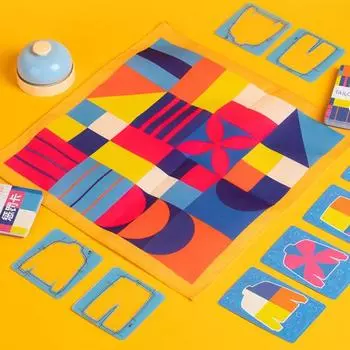 Игрушка для малышей Tailor Master, игра-головоломка «Форма, цвет, познание, сопоставление», тренировка внимания, игрушка Tailor, образовательная настольная игра, подарок для мальчиков и девочек зелёный