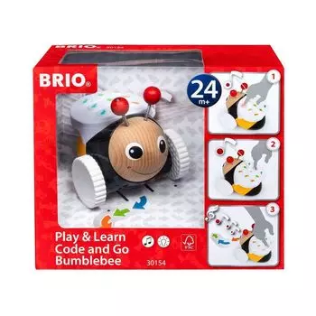 Игрушка для программирования STEM BRIO Programming Bee для детей от 2 лет и старше