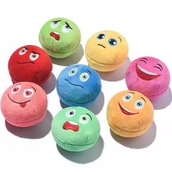 Игрушка для собак, пищалки, мяч, жевательная игрушка, яркие шарики, товары для собак, популярные игрушки для щенков, интерактивная игрушка для кошек