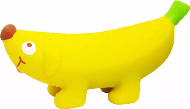 Игрушка для собак PLATZ PET Banana Dog Yellow SUPPLISES&FUN