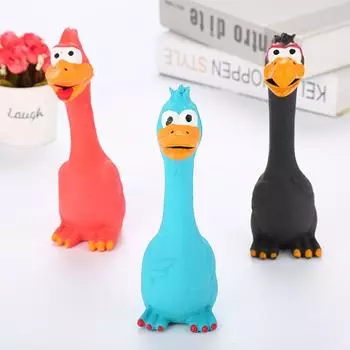 Игрушка для собак с звуками крик цыпленка игрушка для собак освобождает цыпленка сжимающий звук игрушка для собак жевание прочная резиновая игрушка для домашних животных