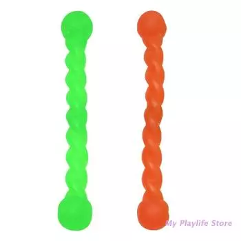Игрушка для жевания в форме косточки для собак, для агрессивных любителей жевать, практически неразрушимые интерактивные игрушки для дрессировки средних и крупных собак красный