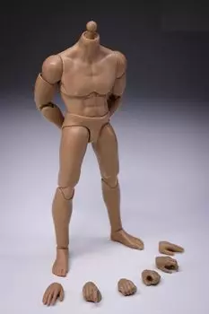 Игрушка Hobby Фигурка CH studio Мужской Подвижный Действие Сочлененный Корпус [TOYBARJAPAN] 1/12 CH001/CH002 Мужской (CH001)