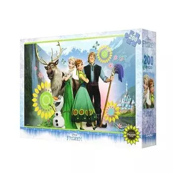 Игрушка и головоломка Frozen Sound of Spring Large Piece Jigsaw Puzzle TP200-29N, популярные корейские головоломки