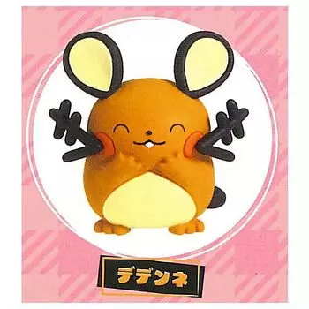 Игрушка-капсула Pokemon Surisuri 2 Gacha Gacha Capsule [2]. Деденне] (один предмет)