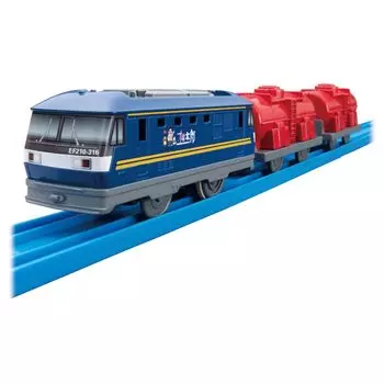 Игрушка-поезд TAKARA TOMY EF210 Train от 3 лет и старше. Стандарт безопасности игрушки прошел сертификацию ST mark PLARAIL Plarail ES-11 Momotaro