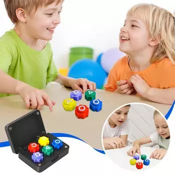 Игрушки для мини-игр, квадратная коробка с подставкой для захвата камешков, традиционные подарки для игр, камни для захвата для мини-игр One Size