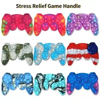 Игрушки-фиджет Rainbow Push Bubble Animal, сенсорные игрушки для аутистов, сжимающие игрушки для снятия стресса, мини-игрушки, простые игрушки-фиджет Dimple, расслабляющие игрушки 09