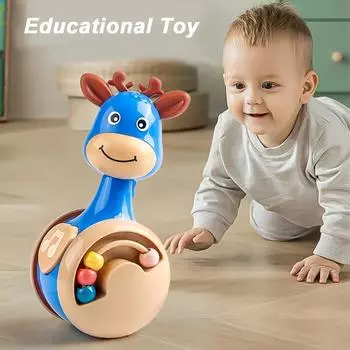 Игрушки-качели, скользящие игрушки-качели, развивающие игрушки для младенцев, подарок для мальчиков и девочек 12 месяцев Blue Deer