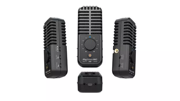 IK Multimedia iRig Stream Mic USB iRig Series 5.5*13.6*3.8см