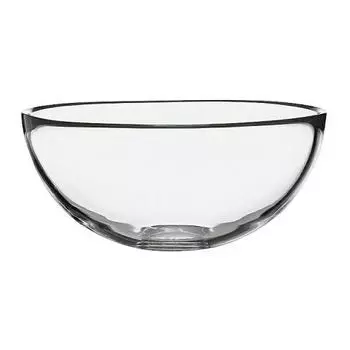 IKEA BLANDA 20 см 20179624 Сервировочная миска из прозрачного стекла, чистый