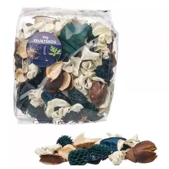 IKEA FRUKTSKOG Освежитель воздуха Fruitskog Potpourri, ветивер/герань/черная бирюза 90 г