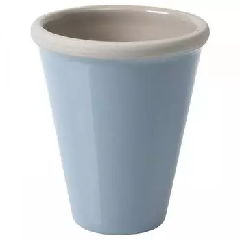 IKEA ОЛЬЕПАЛМ Ваза Oliepalm, синяя 13,5 см