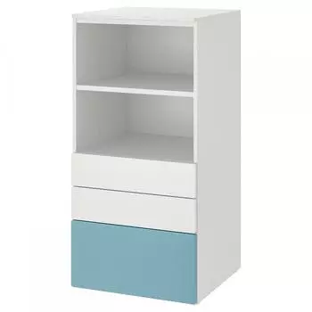 ИКЕА СМ СТАД СМОСТАД ПЛАЦА Книжный шкаф 60x57x123 см