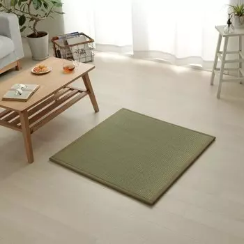 Ikehiko Standing Single Dust Mite U 82 x 82 x Сделано в Подавляет рост пылевого клеща Коврик, Татами, Rush, Предмет, Убийца, Татами, Зеленый, Приблизительно. 1,8 см,