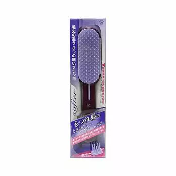 Ikemoto Brush Industry Softer Коническая щетка для укладки волос Щетка для волос Фиолетовый 1 шт.