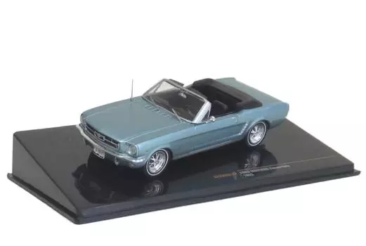 Ikso Model B Ford Mustang Convertible 65 Ride Blue CLC506N 1/43